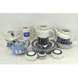 A collection of assorted ceramics, to include a Royal Doulton teapot,