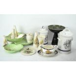 A quantity of ceramics, including a Carlton Ware dishes,
