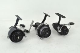 Three vintage 'Mitchell' fixed spool reels