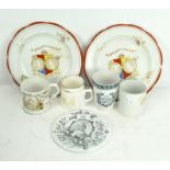 Queen Elizabeth II Coronation, 1953, teaset