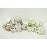 A collection of assorted part tea sets,