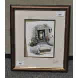 Michael Cooper, The Front Door, a signed print,