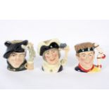 A group of Royal Doulton character jugs, comprising Tam O'Shanter (D6632),