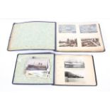 A collection of vintage photographs and postcards relating to ships docking at Bristol,