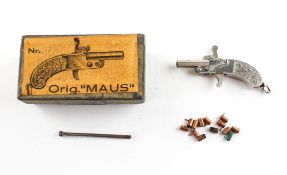 An unusual German "Original Maus" miniature gun in original box