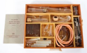 The Microid Semi-Micro Organic set, Stage 1 by Griffin & George, with parts list,