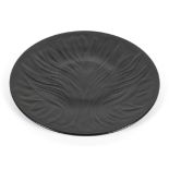 A Lalique glass plate, 20th century, etched Lalique, France mark to reverse,