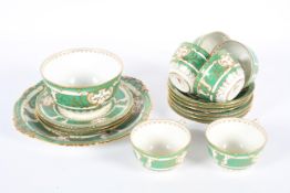 A Royal Crown Derby part service, date cypher for 1921,