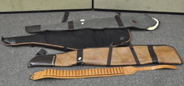Three gun cases all by Parker Hale, largest 132cm long,