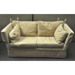 Three seater and two seater sofas