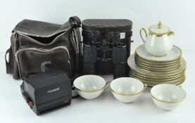 A porcelain part tea set,