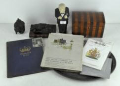 Assorted collectable's, to include a figure of Churchill,