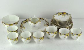 A Royal Doulton Honesty pattern tea set