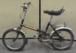 A vintage Raleigh Commando Chopper bicycle,