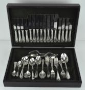 A canteen of silver plated cutlery,