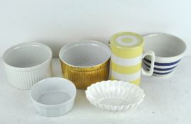 A small selection of ceramics including T G Green pouring jug,