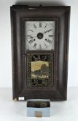 An early 20th century American wall clock by Jerome & Co,