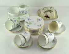 A Rosina china part tea set