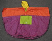 A brightly coloured Mary Quant poncho