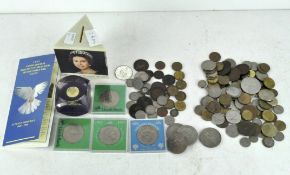 A collection of circulated World coins,