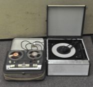 A Phillips tape to tape recorder,