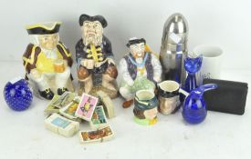 Assorted collectable's, to include ceramic Toby Jugs,