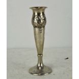 A Norwegian 830 grade silver spill vase, 15cm high,