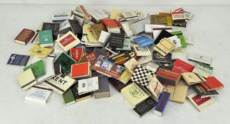 A quantity of vintage match books and boxes,