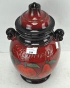 A West German Scheurich glazed pottery rumtopft,