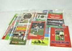 A collection of vintage Football programmes and an Elvis Presley 'Hollywood Years',