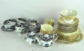 Two ceramic tea sets, including a set by Hammersley & Co,