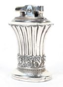 A Ronson 'Newport' silver-plated table lighter, mid-20th century,