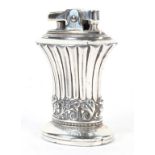 A Ronson 'Newport' silver-plated table lighter, mid-20th century,