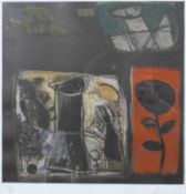 20th century school, Abstract print, signed, limited edition 24 of 96,