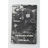 Bolan (Marc), The Warlock of Love, hardback, published by Lupus Music, copyright 1969,