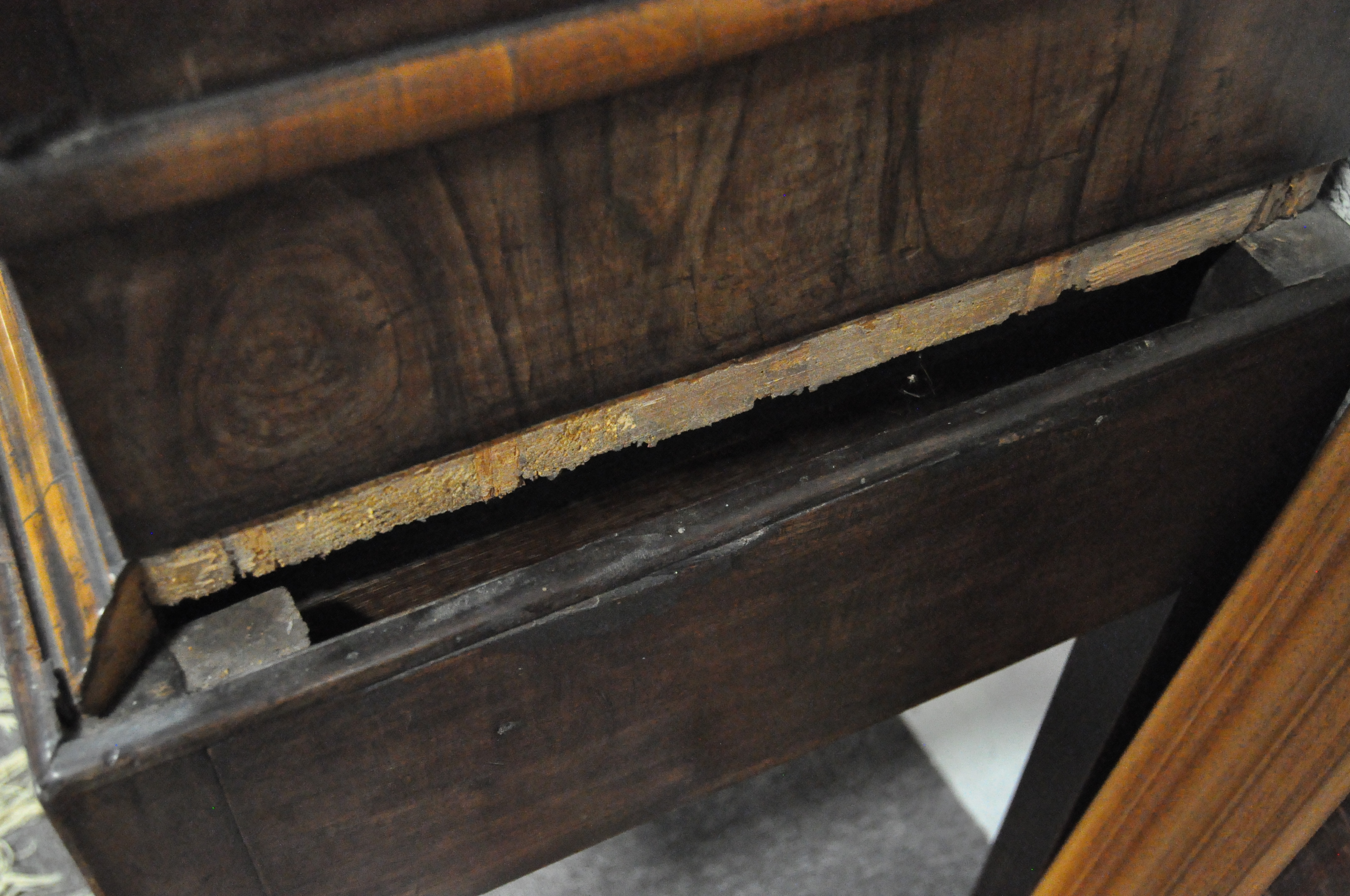 An oyster veneered cabinet on stand, 17th century style but later in date, - Image 8 of 18