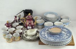 A selection of 20th century ceramics,
