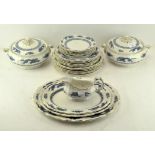 A selection of Booths dinnerware in the 'Dragon' pattern