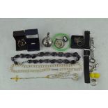 Assorted costume jewellery, to include rings,