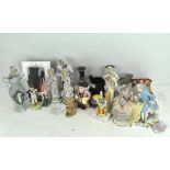 An extensive collection of ceramic figures and other ceramics,