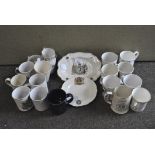 A selection of 20th Century Royal Commemorative ceramics and more, predominately mugs,