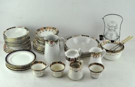 A Royal Albert Crown china part tea and dinner service made for Lawleys, Norfolk pottery,