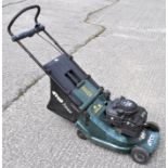 An Atco Admiral 16 petrol lawn mower