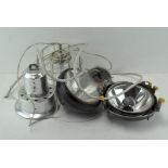 A collection of vintage lights,