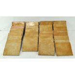 A quantity of Spanish wall tiles, assorted colours,