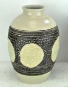 A large Purbeck Studio pottery floor vase,