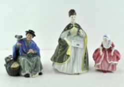 Three Royal Doulton figures