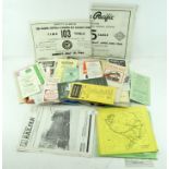 A collection of Railroad ephemera,