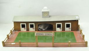 A scale Model of a Riding School,