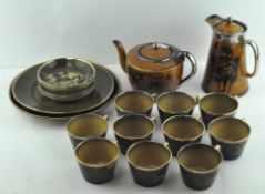 A Macmallan 'Old English Coaching Days' teaset